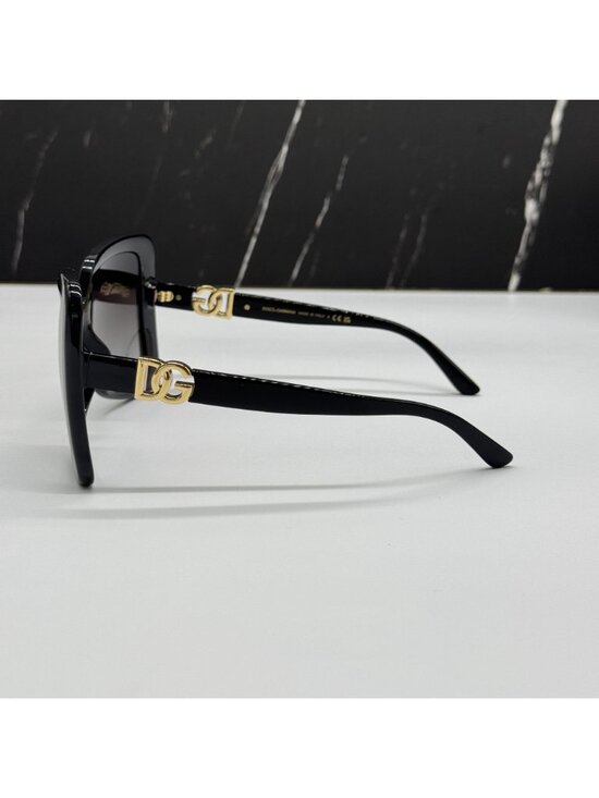 Dolce&Gabbana DG6193U 501/8G Black Butterfly Sunglasses Authentic NEW main image 8